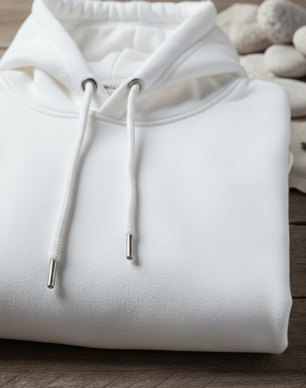 Empire Classic White Hoodie – Premium Cotton