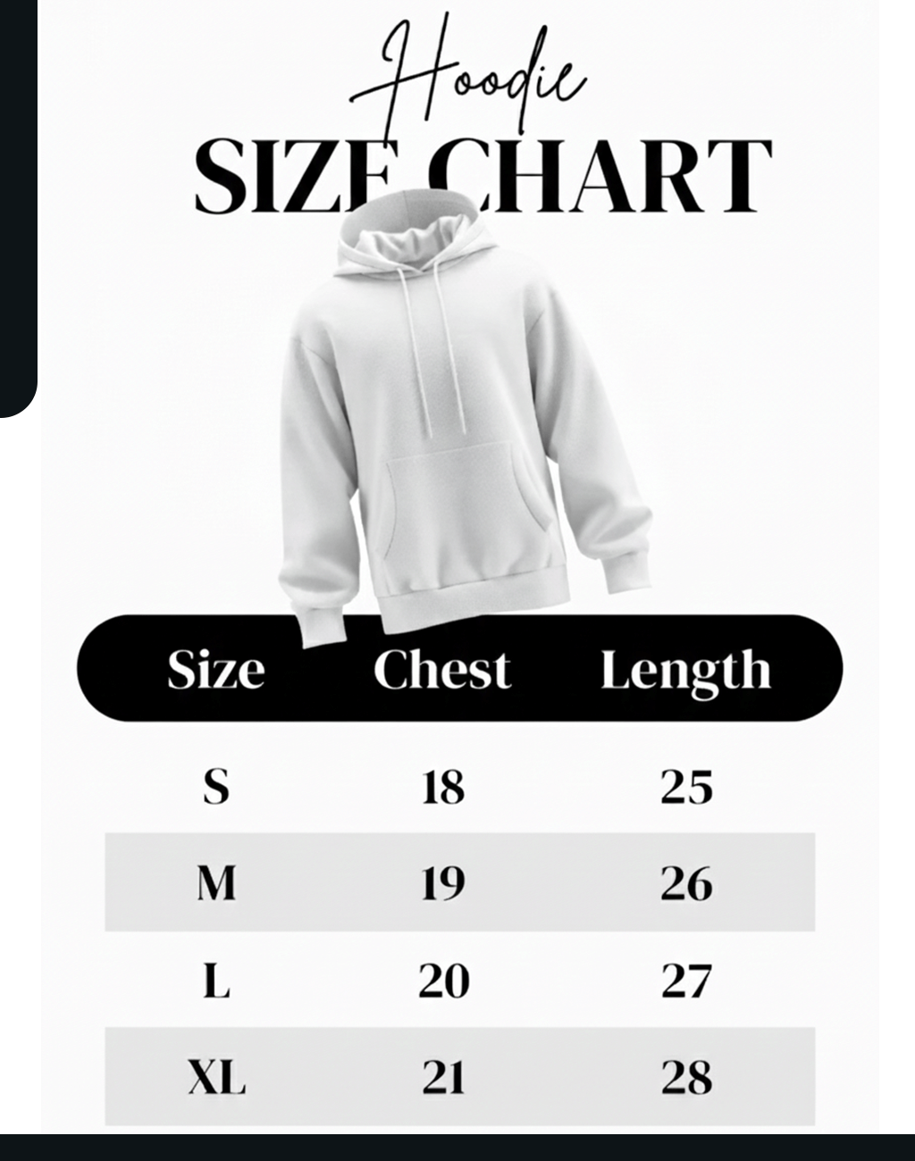 Empire Classic White Hoodie – Premium Cotton